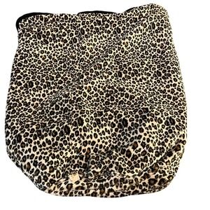 Susan Lanci Designs Cuddle Cup Bed Soft Cheetah 3-in-1 Piece Luxury Pet Pamper